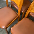 4X Dyrlund Vintage Grenen Stoelen thumbnail 11