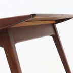 Extendable Teak Dining Table By Louis Van Teeffelen For Webe 1950'S thumbnail 6