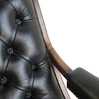Vintage Chesterfield Fauteuil / Schommelstoel / Loungestoel thumbnail 9
