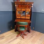Antiek Franse Empire Klepsecretaire thumbnail 5
