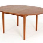 H. Sigh & Sons Ronde Verlengbare Eettafel Deens Vintage thumbnail 13