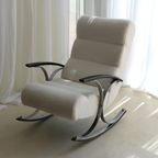 Vintage Schommelstoel | Art Deco | Rocking Chair | Deens thumbnail 17