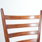 Vintage Teak Houten Ladder Stoelen, Jaren 60 thumbnail 11