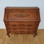 Vintage Secretaire Ladekast Landelijk Bureau Buro 014 thumbnail 4