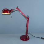 Prachtige Bureaulamp Jaren 80 Vermoed Ik, Met Een Industriële Look thumbnail 5