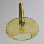 Vintage Hanglamp - Messing Amberkleurig Jaren '70 | 01040 thumbnail 2