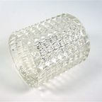 Vintage Glazen Lampenkap Helder Glas thumbnail 7