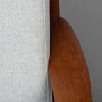 Deens Design Geherstoffeerde Fauteuil By Grete Jalk Door France & Son, 1960s thumbnail 14