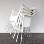 4X Driade Lord Yo Stoelen (Set) Van Philippe Starck thumbnail 5