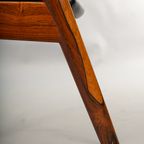 Reupholstered Rosewood Z-chair : No. 42 By Kai Kristiansen 1960s, Set Of 4 thumbnail 7