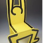 Keith Haring Kinderstoel / Decoratief Object Geel (nieuw!) thumbnail 13