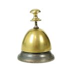 Messing En Metalen Hotelbel Receptiebel Mid-century thumbnail 3