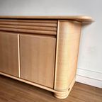 Sale Italiaans Bamboe Rotan Sideboard Dressoir Vintage thumbnail 5
