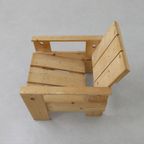 Dutch Lounge Chair In The Style Of Gerrit Rietveld, 1980S thumbnail 4