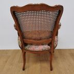 Brocante Vintage Franse Louis Xv Stoeltje, Fauteuil 904 thumbnail 12