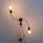 Industriële Vloerlamp - Cameralamp -Tafellamp - Staande Lamp thumbnail 2