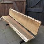 Prachtige Grote Boomstam Tuinbank 210 Cm thumbnail 20