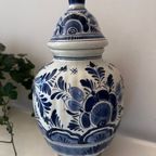 Delfts Blauwe Dekselvaas thumbnail 5