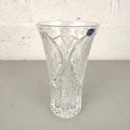 Boheemse Kristallen Vaas Met Bloemen thumbnail 5
