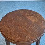 Set Of Two Low Chairs And Coffee Table From The Amsterdam School/ Art Deco Circa 1930s. thumbnail 17