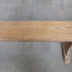 Stijlvolle En Tijdloze Antieke Franse Bank Voor Aan De Eettafel Of Voor Achter De Bank thumbnail 7