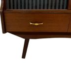 Vintage Kastje Compact Dressoir Jaren 60 Teak Fineer thumbnail 6