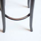 Vintage Thonet Rattan Barstool thumbnail 7