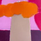 Bernard Cathelin (1919-2004), Nature Morte Rose Et Mauve, thumbnail 5