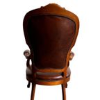 Vintage Barok Lounge Fauteuil / Stoel / Eenzit thumbnail 6