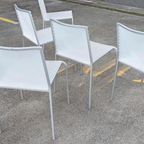 Set Van 6 Desalto 'zip' Eetkamerstoelen, Marco Maran, Italië thumbnail 7