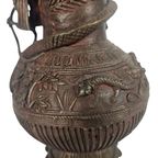 Tibet - Brons - 'Dragon' - Mythische Figuren - Vaas - 20E Eeuw thumbnail 2