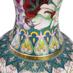 Vintage Cloisonné Vaas Pastel thumbnail 8