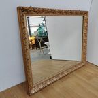 Grote Vintage Barok Brocante Facet Geslepen Schouwspiegel Spiegel 802 thumbnail 3