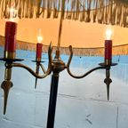 Vintage 'gouden' Staanlamp Met Franjes thumbnail 17