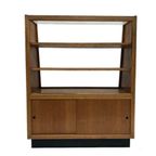 Antieke Winkel Vitrine Toonbank Met Schuifdeuren, Jaren 50 thumbnail 6