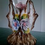 Capodimonte Centrepiece Porcelain Vase thumbnail 4