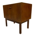 Vintage Kastje Compact Klepkast Jaren 60 Teak Fineer thumbnail 16
