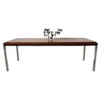 Deens Design Salontafel Teak Chroom Mid-century thumbnail 5