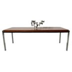 Deens Design Salontafel Teak Chroom Mid-Century thumbnail 5