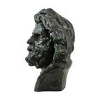 Grote Neoklassieke Buste Warrior Gaulois Head Of A Gaul Naar François Rude (1784-1855) thumbnail 6