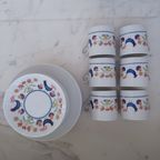 Bareuther Waldsassen Bavaria Vintage 21-delig Koffie/dessertservies thumbnail 3