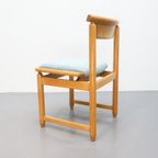 Set Van 4 Eetkamerstoelen Nieuwe Stoffering thumbnail 7
