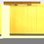 Grote Hoge 8-deurs Vintage Design Kledingkast In Teak, 1960s thumbnail 2