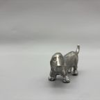 Basset Hound Miniatuur Verzilverd/zilver thumbnail 3