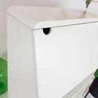 Vintage Eighties Secretaire Wit | Witte Kast Jaren 80 Bureau thumbnail 9