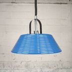 Vintage Blauwe Hanglamp thumbnail 5