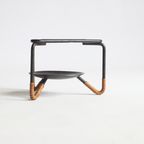 Teapot Stand In Rattan And Steel By Laurids Lonborg Denmark 1950S thumbnail 7