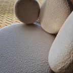 Shaise Longue Bank Nieuw Bekleed Teddy Stof Bank thumbnail 7