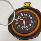 Vintage /Retro United Clock Works Wandklok thumbnail 3