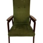 Vintage Fauteuil Set Van Twee Teakhouten Fauteuils Jaren 60 thumbnail 10